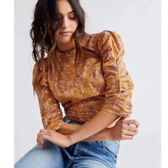 Free People Monica Corset Open Back Top Size XS - Picture 12 of 12